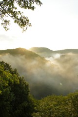 山の空・朝焼け4