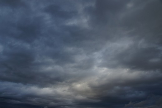 空・くもり