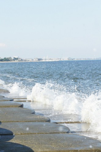 海岸・波しぶき1